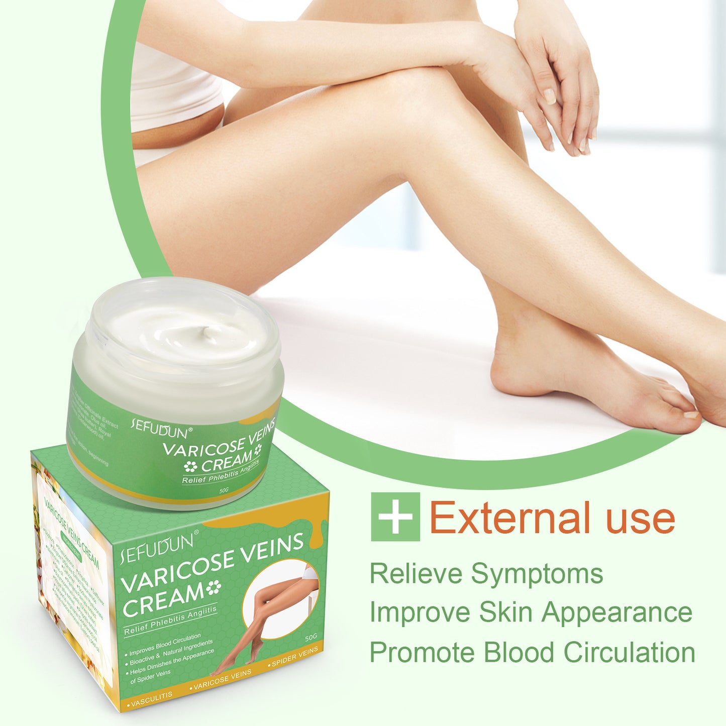 Creme Varizes e Derrames (Varicose Veins)