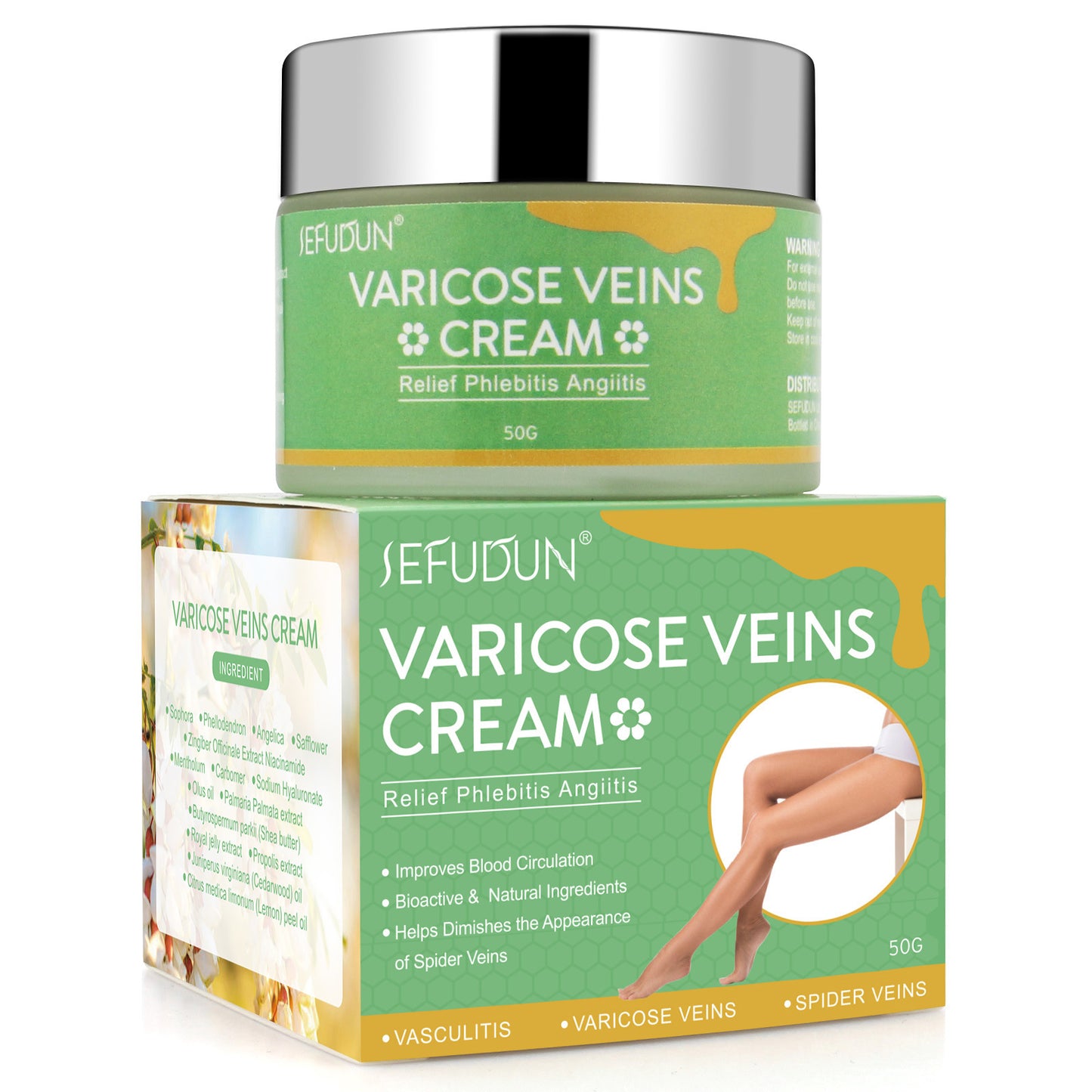 Creme Varizes e Derrames (Varicose Veins)