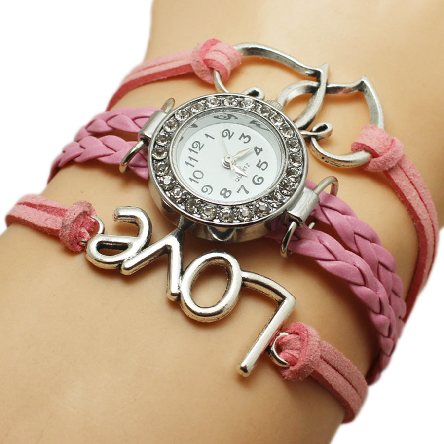 Relógio Pulseira Love